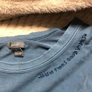 aerie beachy quote tee